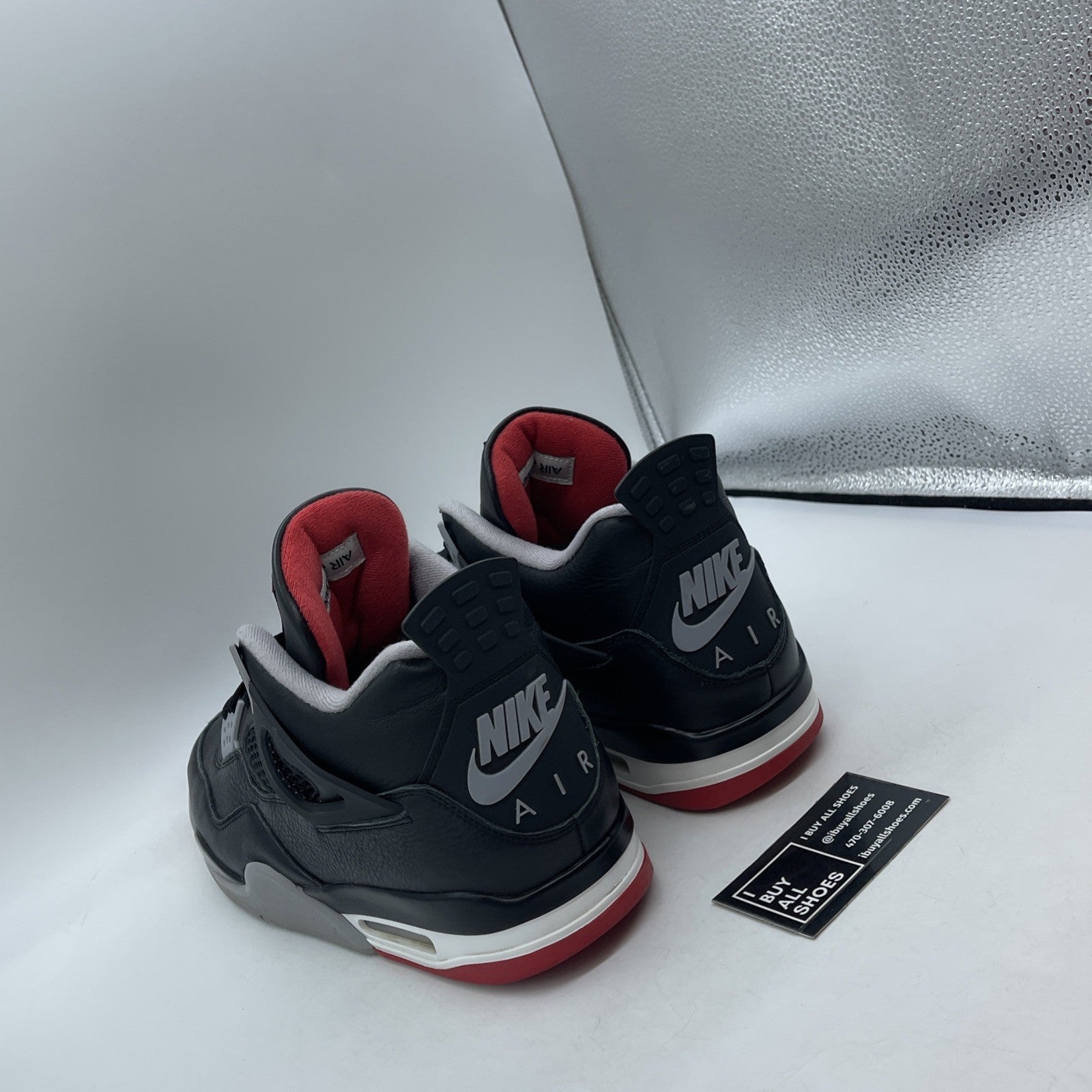 Size 13 - Air Jordan 4 Retro bred release 2012 (FV5029-006)