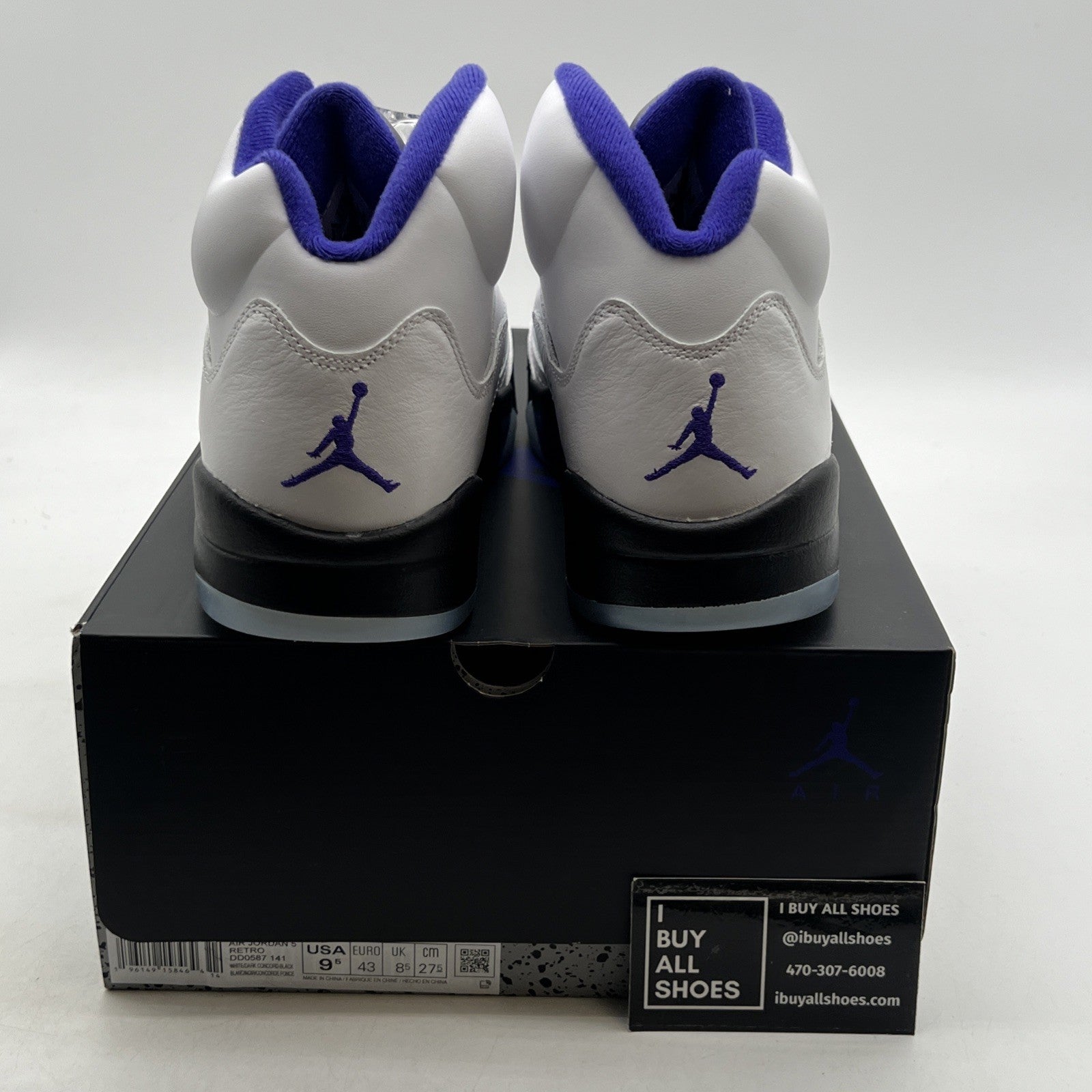 Size 9.5 - Air Jordan 5 Concord 2022 (DD0587-141)