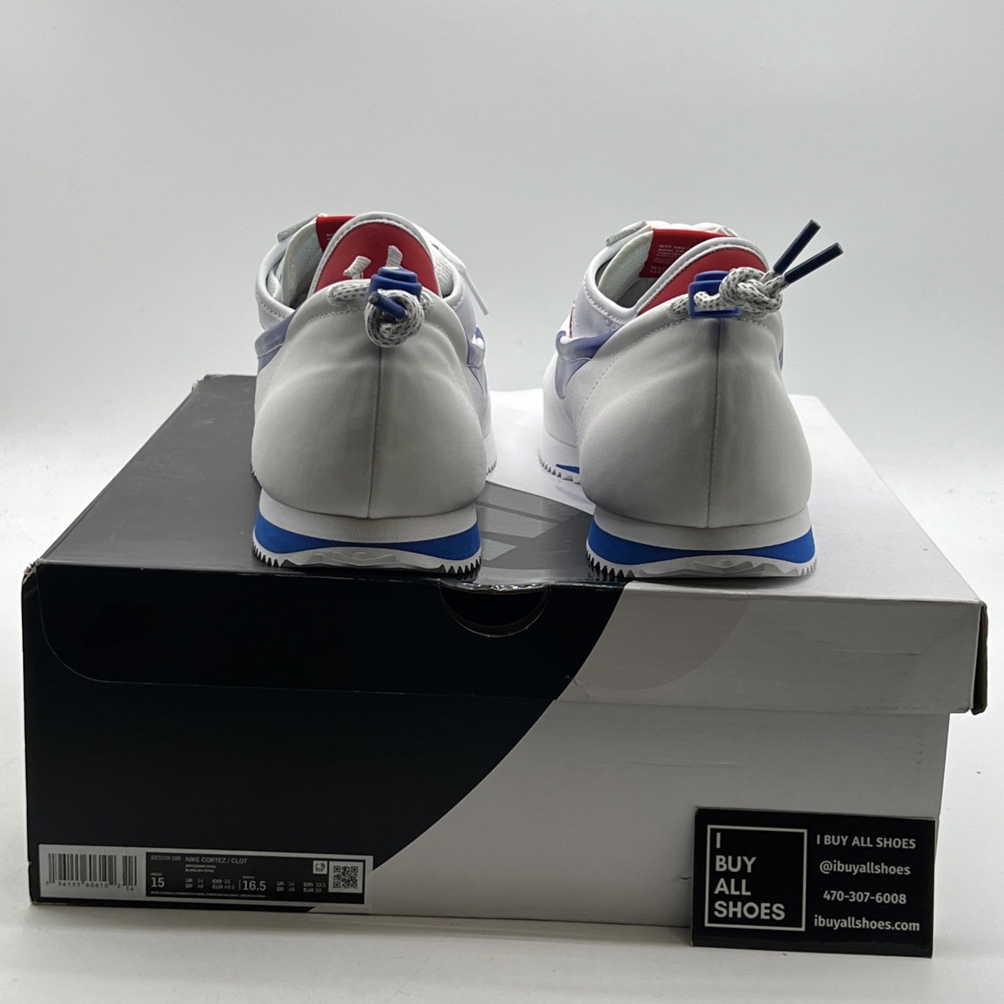 Size 15 - Nike CLOT x Cortez Forrest Gump (DZ3239-100)