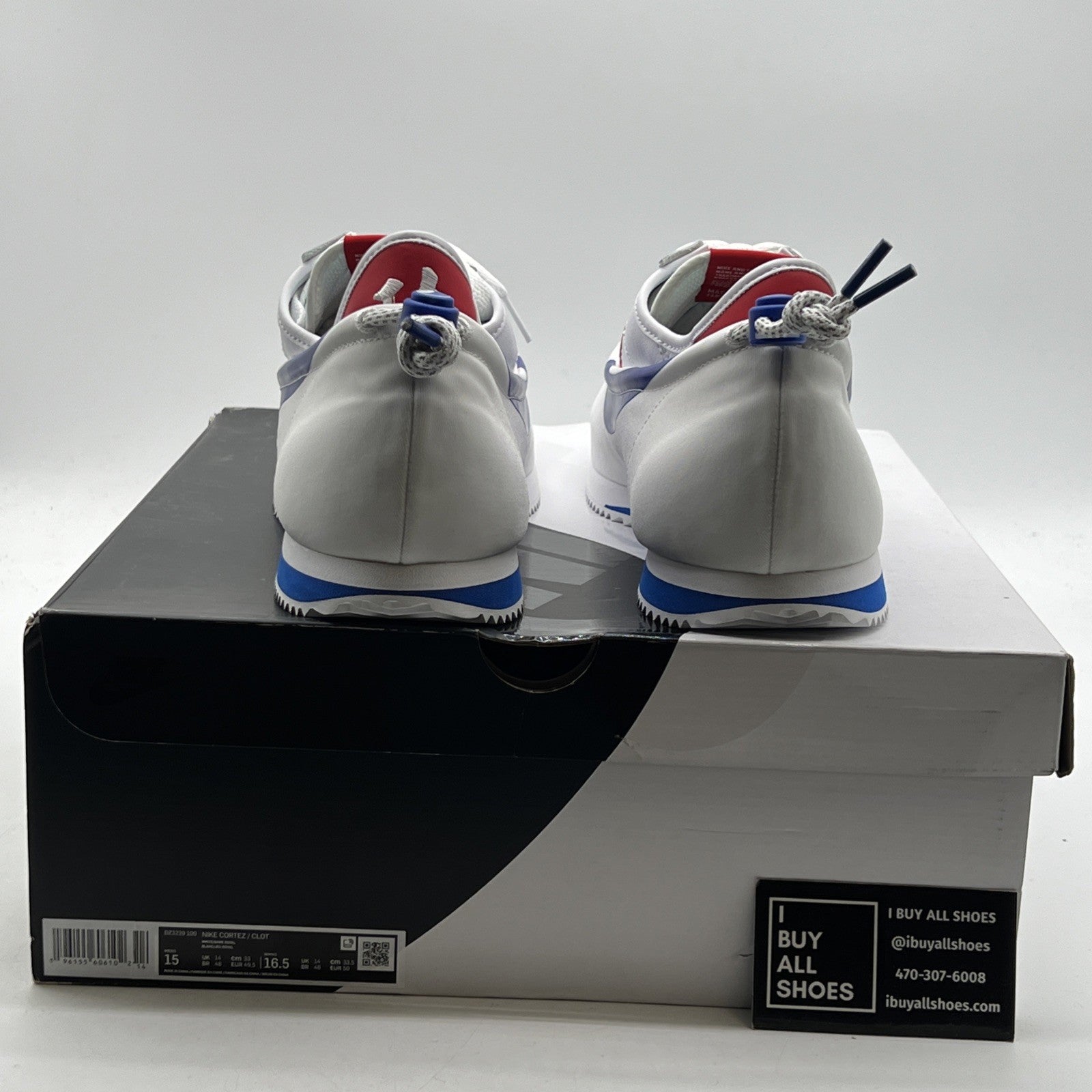 Size 15 - Nike CLOT x Cortez Forrest Gump (DZ3239-100)