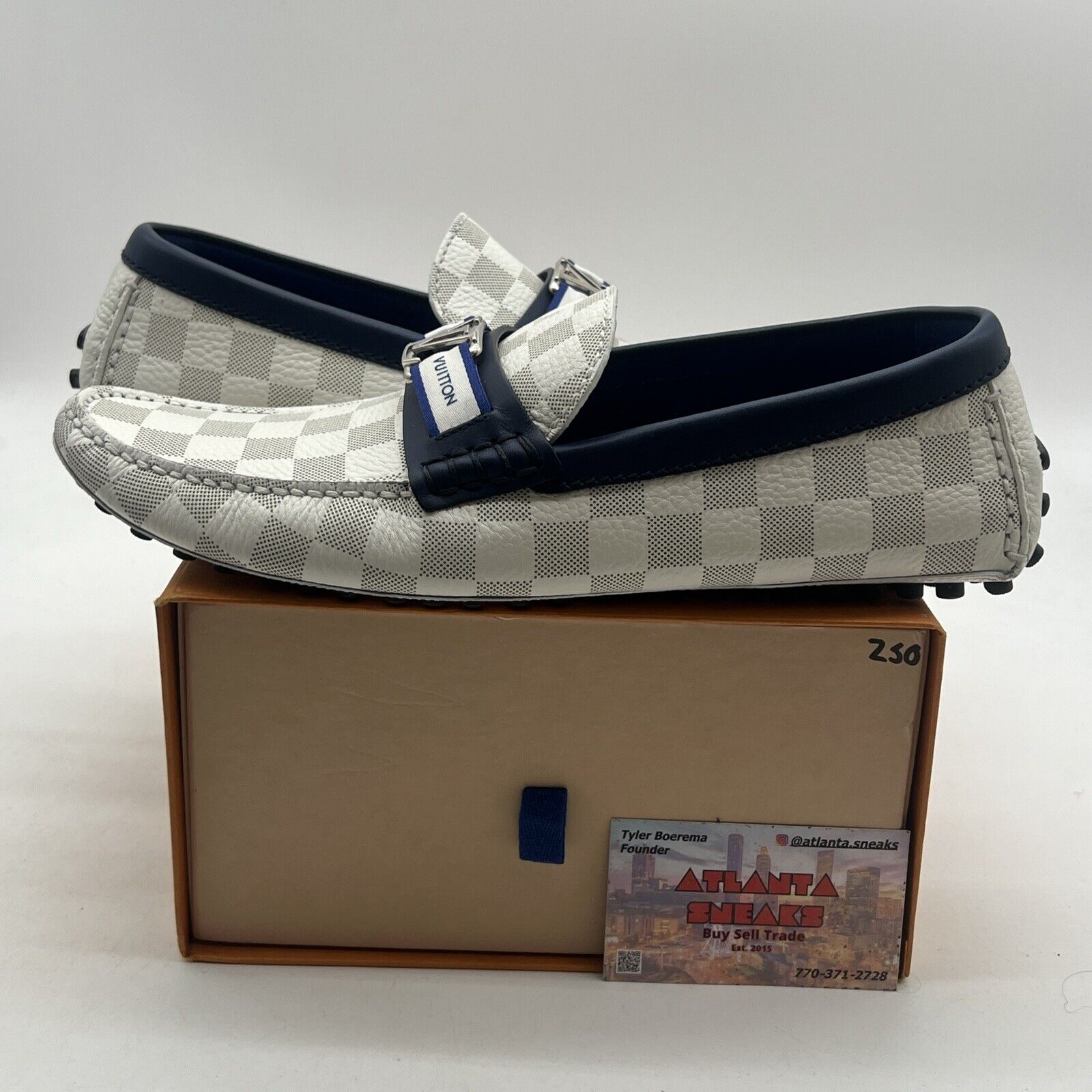 Size 8.5 - Louis Vuitton Hockenheim Moccasin - Authentic & Gently Used