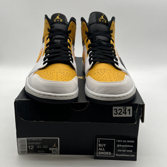Size 12 - Air Jordan 1 Mid University Gold (554724-170)