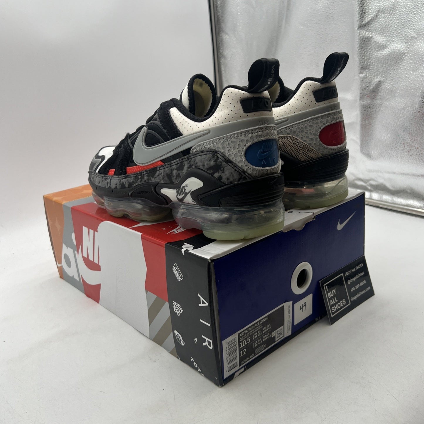 Size 10.5 - Nike Air VaporMax EVO NRG Collector's Closet (DD3054-001)
