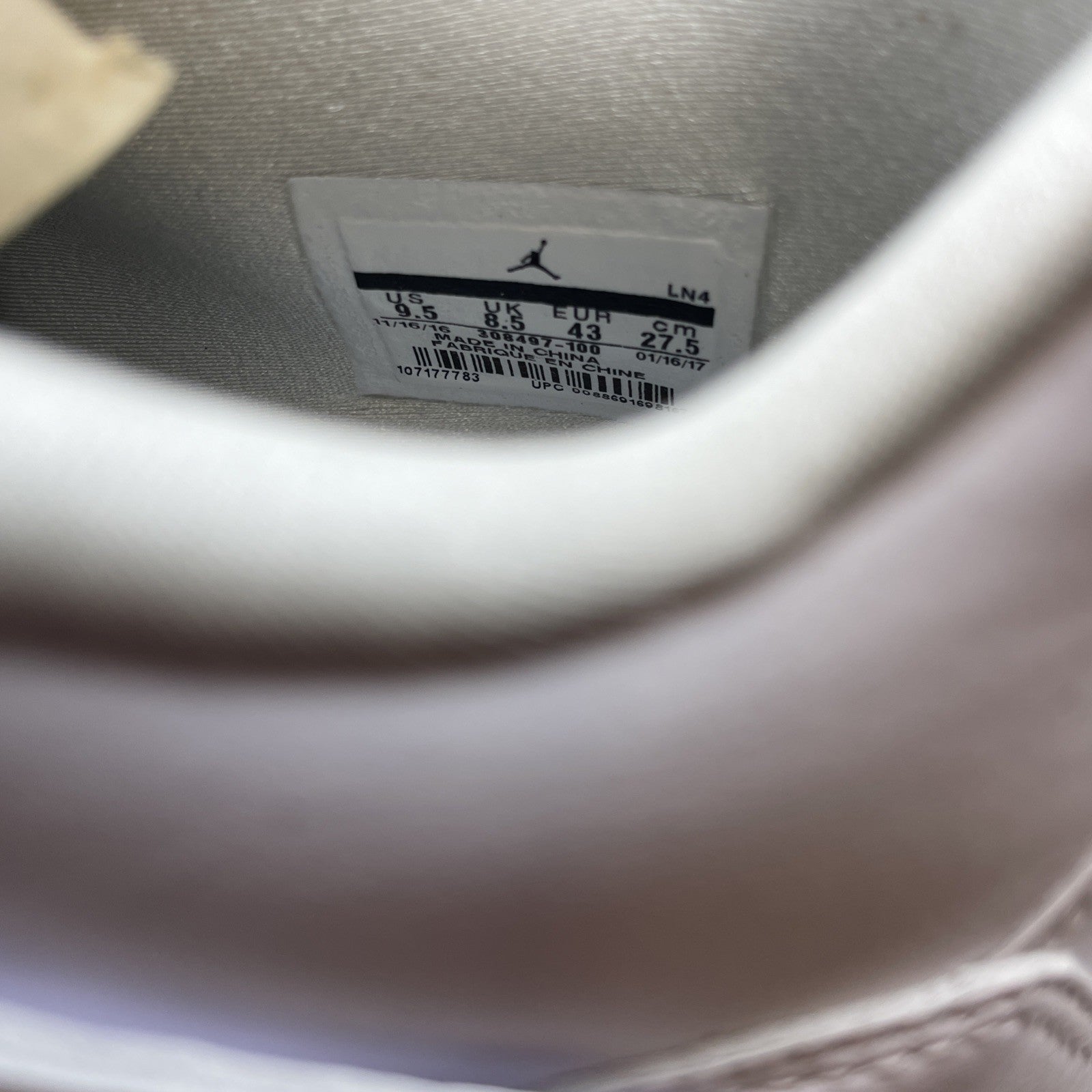 Size 9.5 - Air Jordan 4 Retro Mid Pure Money (308497-100)