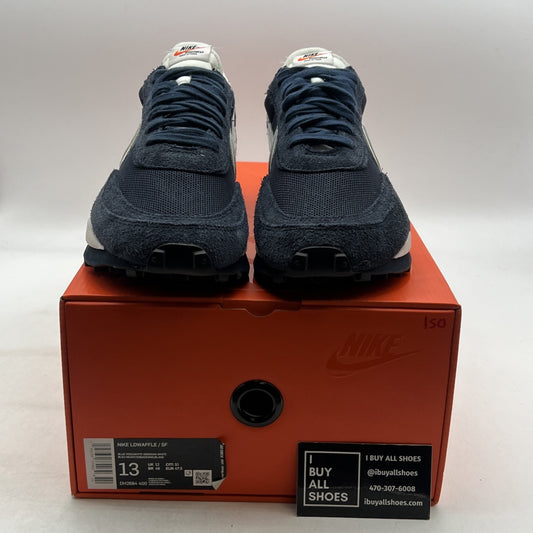 Size 13 - Nike LDV Waffle x Fragment Design x sacai Low Blackened Blue