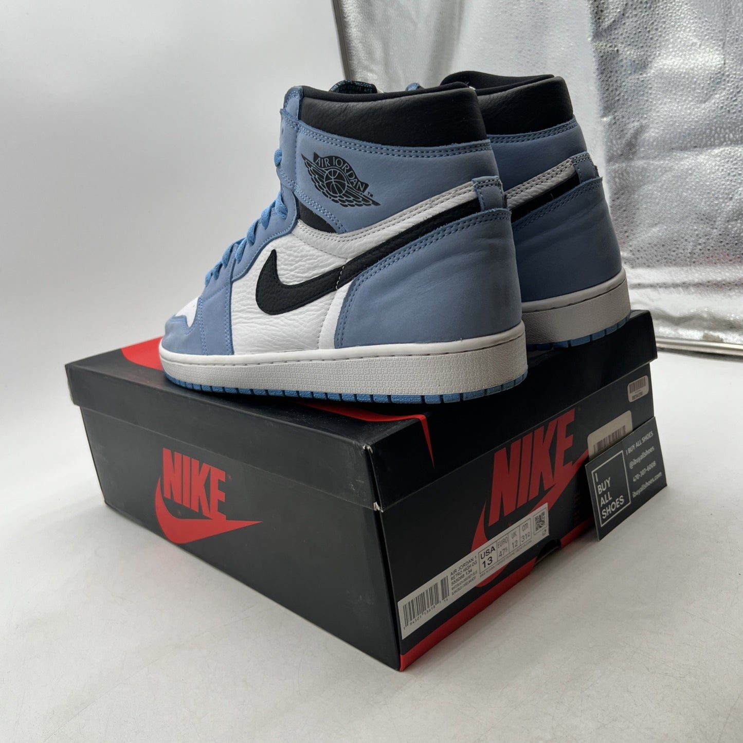 Size 13 - Air Jordan 1 Retro OG High University Blue (555088-134)