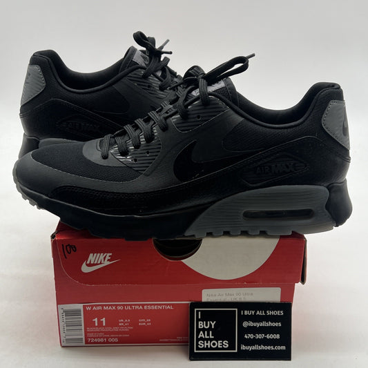 Size 11 - Nike Air Max 90 Ultra Essential Black Cool Grey W (724981-005)