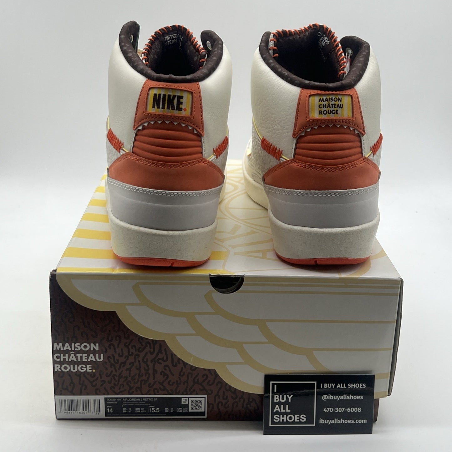 Size 14 - Maison Château Rouge x Air Jordan 2 United Youth International