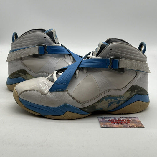 Size 13 - Air Jordan 8.0 White University Blue UNC (467807-107)