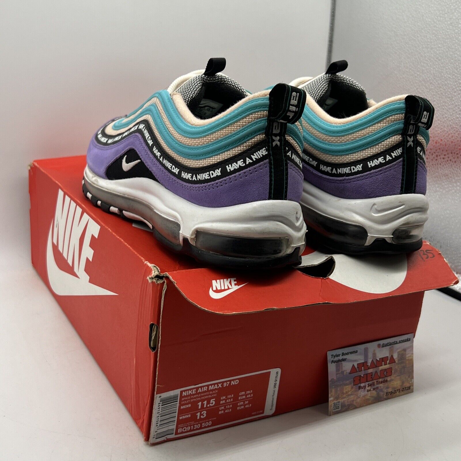 Size 11.5 - Nike Air Max 97 Have a Nike Day (BQ9130-500)