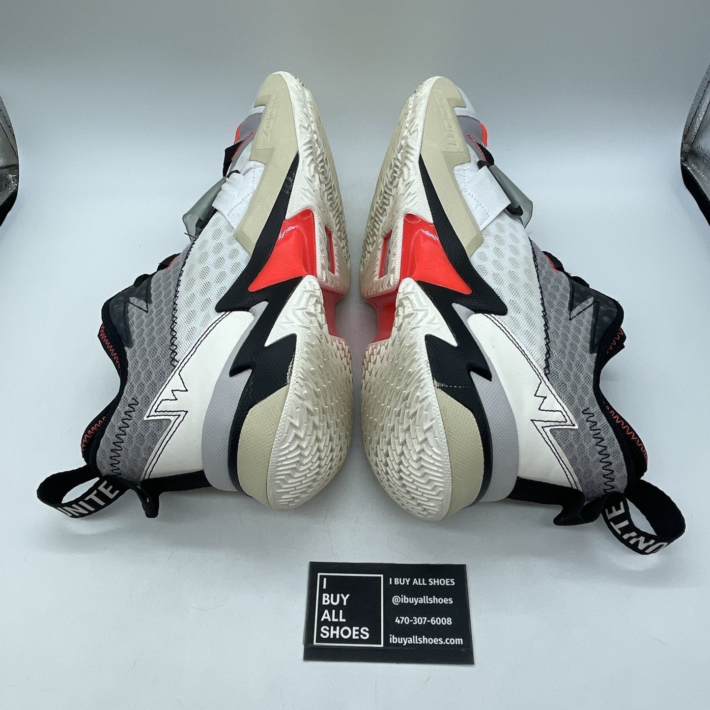 Size 13 - Jordan Why Not Zer0.3 UNITE White Black Suede Leather (CD3003-101)