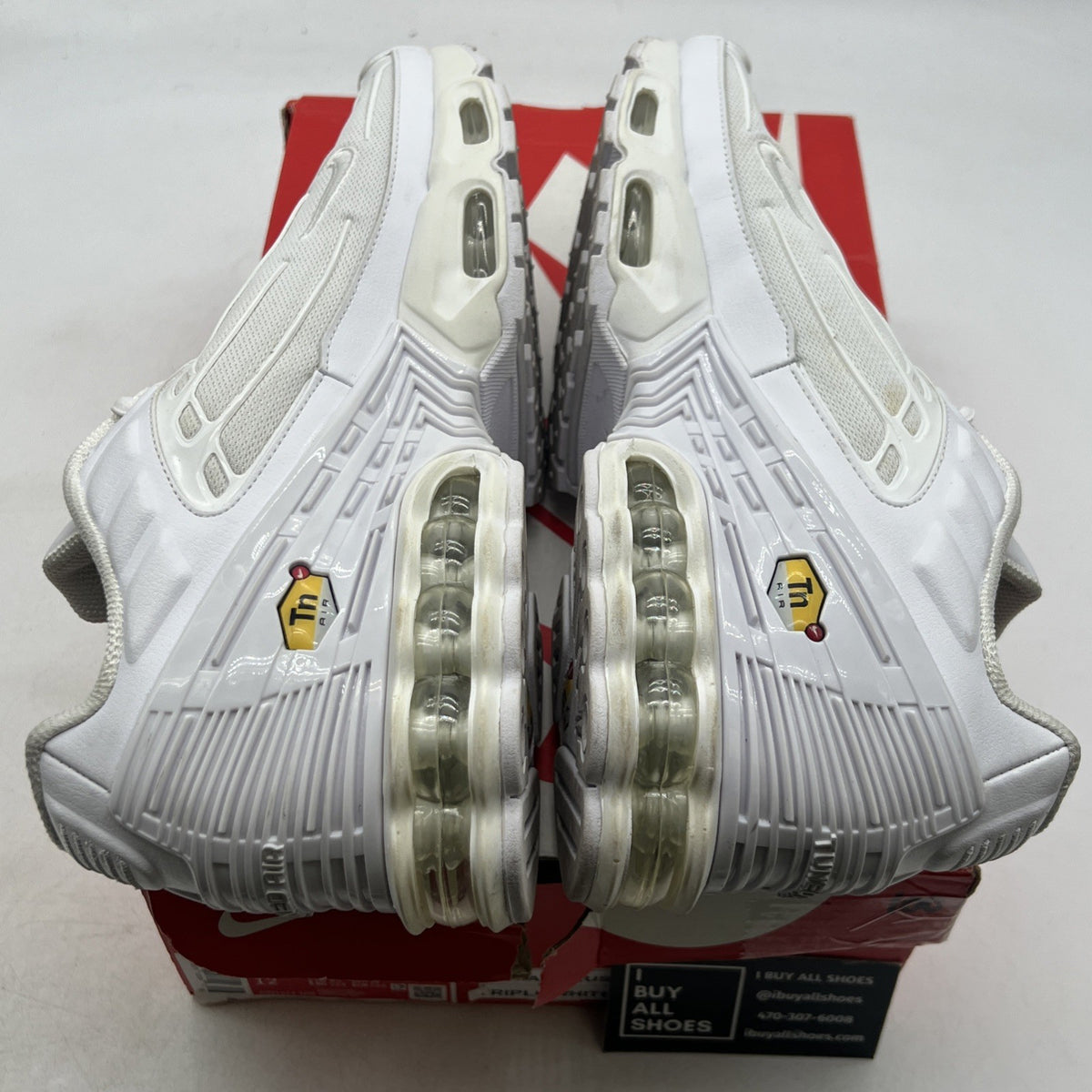 Size 10.5 - Nike Air Max Plus 3 Triple White (CW1417-100)