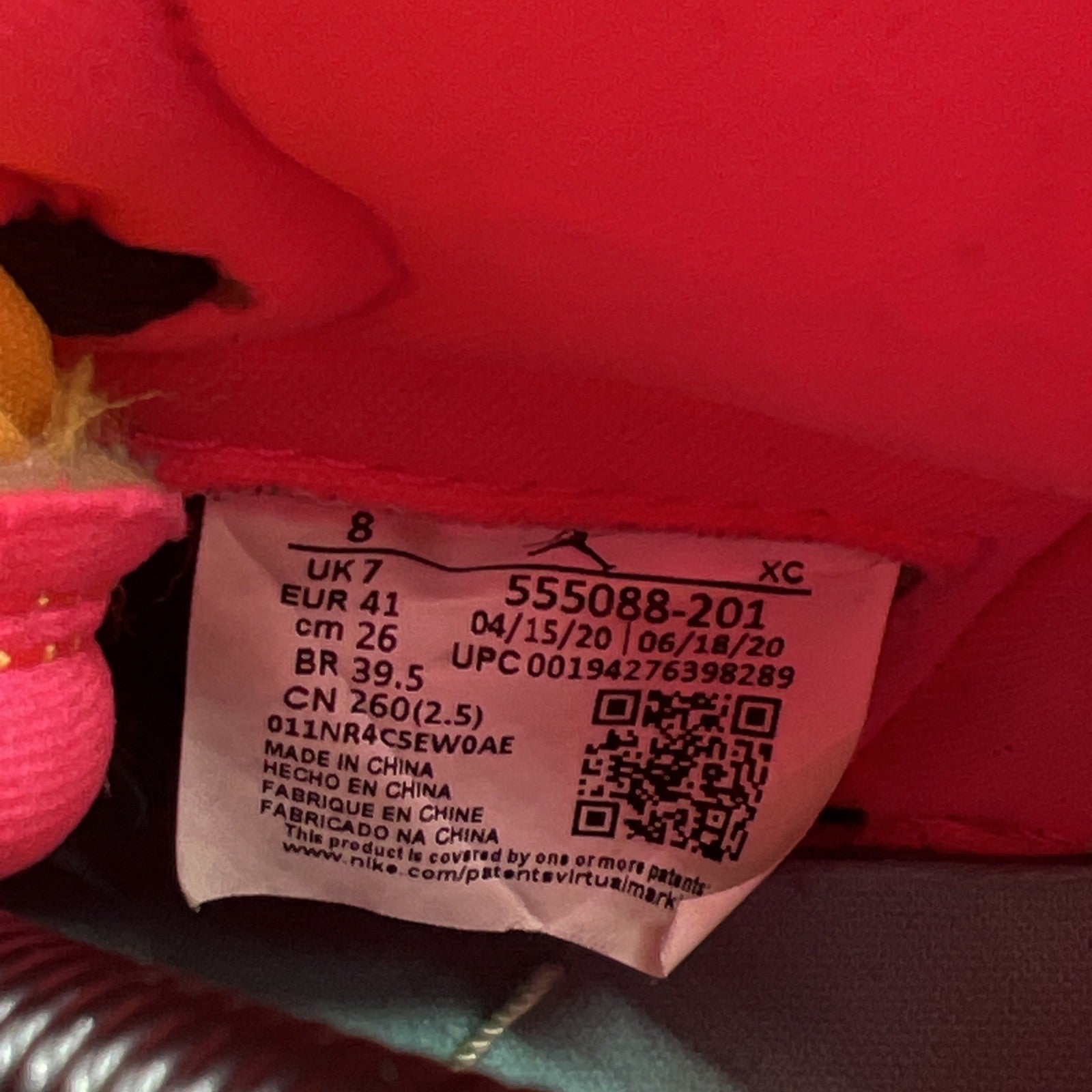 Size 8 - Air Jordan 1 Retro High Tokyo Bio Hack (555088-201)