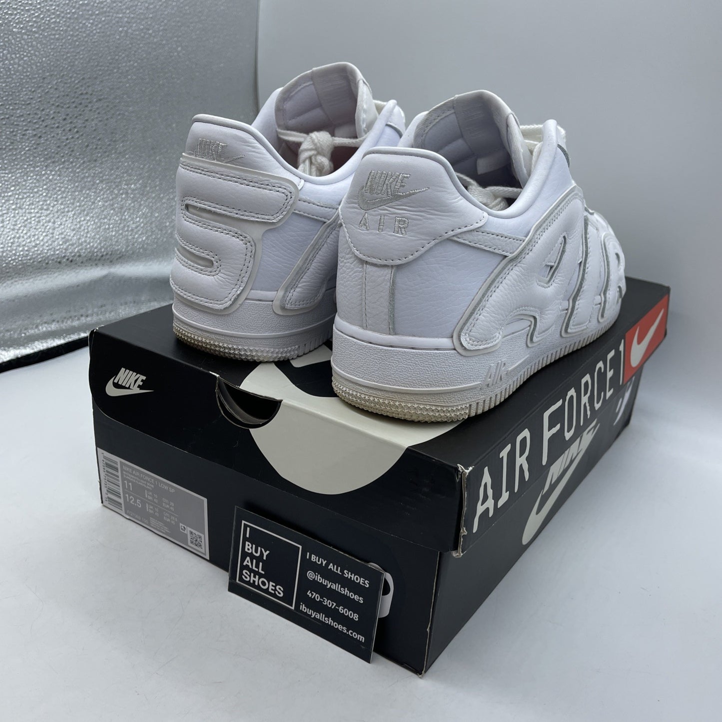 Size 11 - Nike Cactus Plant Flea Market x Air Force 1 Premium 2024 Low White