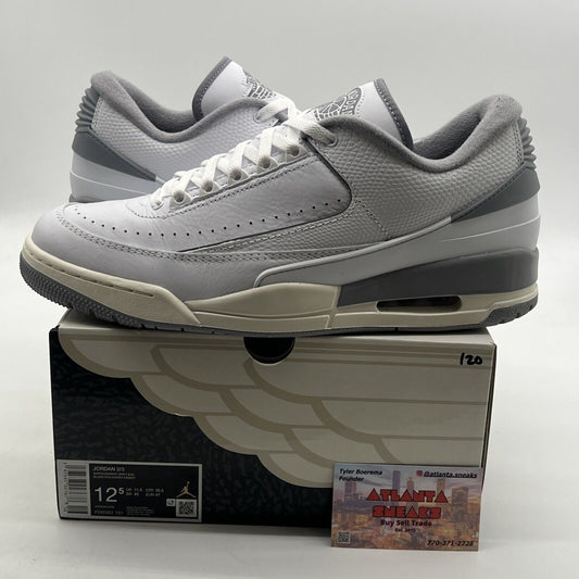 Size 12.5 - Air Jordan 2/3 White Cement (FF0383-101)
