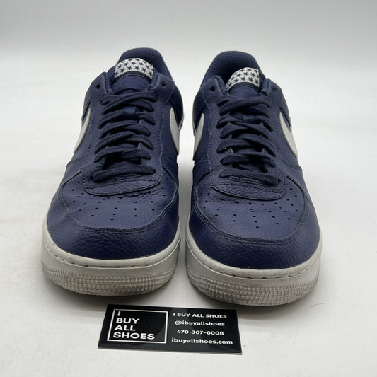 Size 11.5 - Nike Air Force 1 '07 Low Blue Recall (AA4083-401)