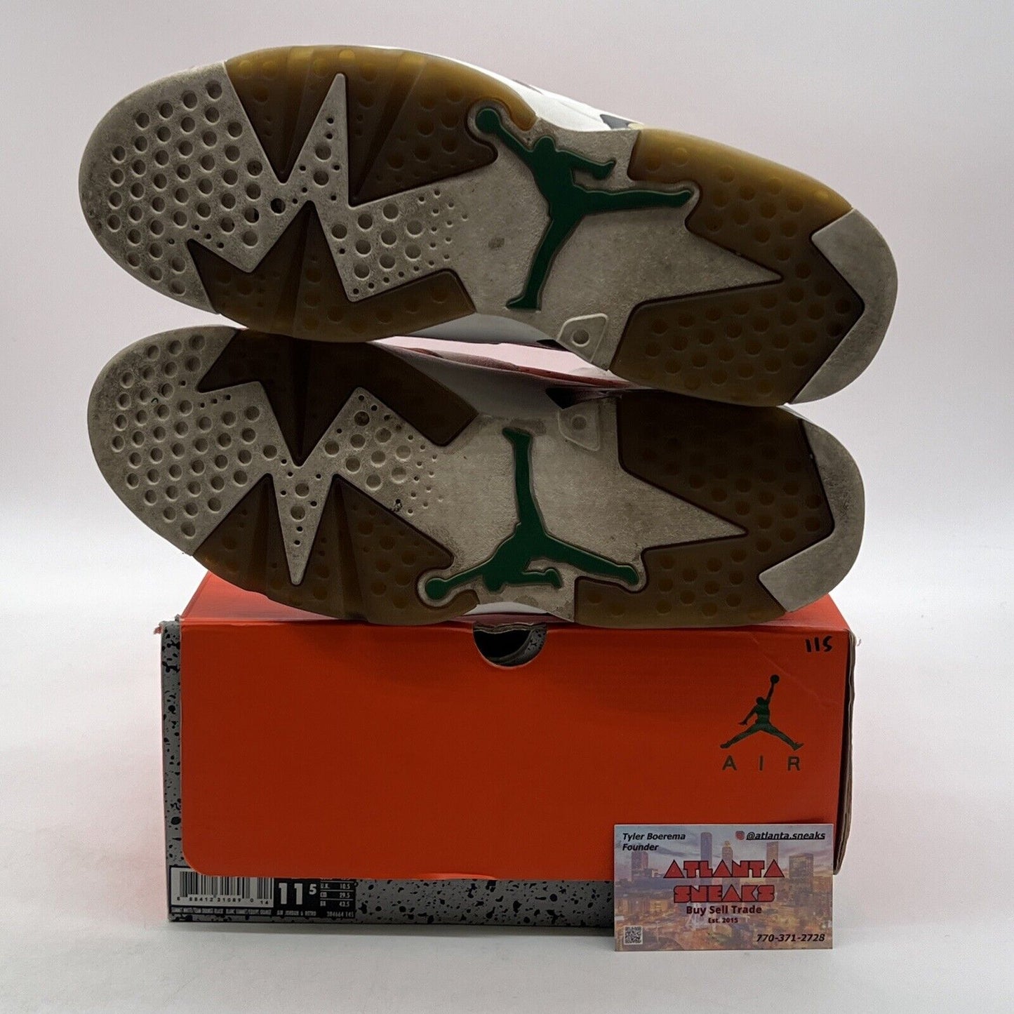 Size 11.5 - Air Jordan 6 Retro Gatorade (384664-145)