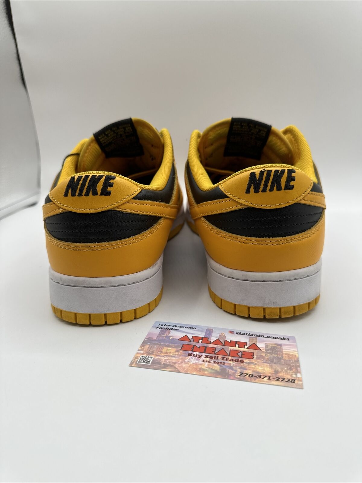 Size 12 -  Nike Dunk Low Championship Goldenrod 2021