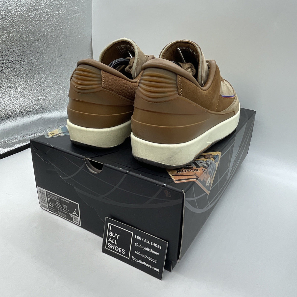 Size 11 - Nike Air Jordan 2 Retro Low SP TWO 18 DETROIT (DV7129-222)
