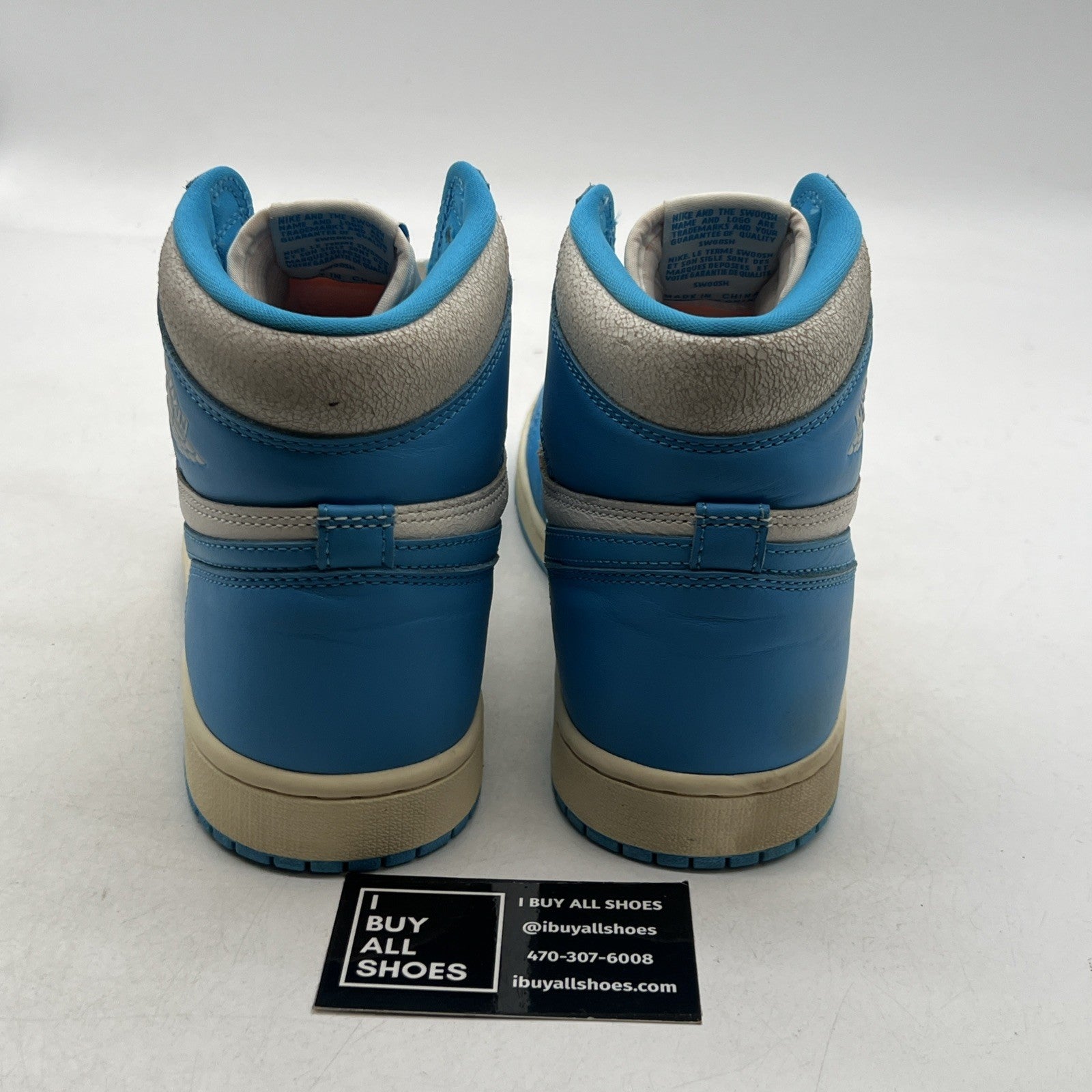 Size 10 - Air Jordan 1 Retro OG High UNC Reimagined (DZ5485-402)