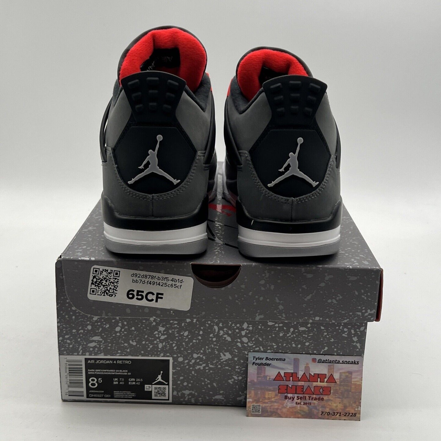 Size 8.5 - Air Jordan 4 Retro Mid Infrared (DH6927-061)