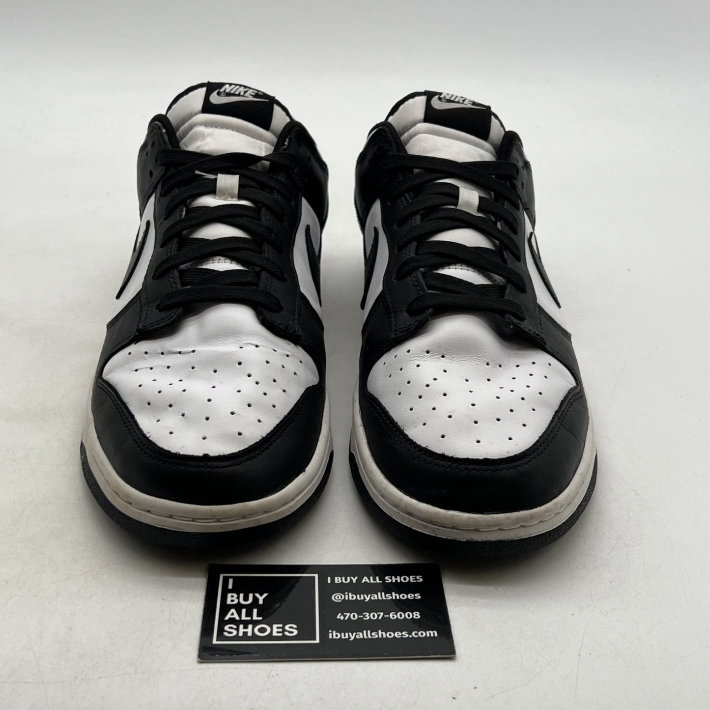 Size 13 - Nike Dunk Low Black White (DV1391-100)