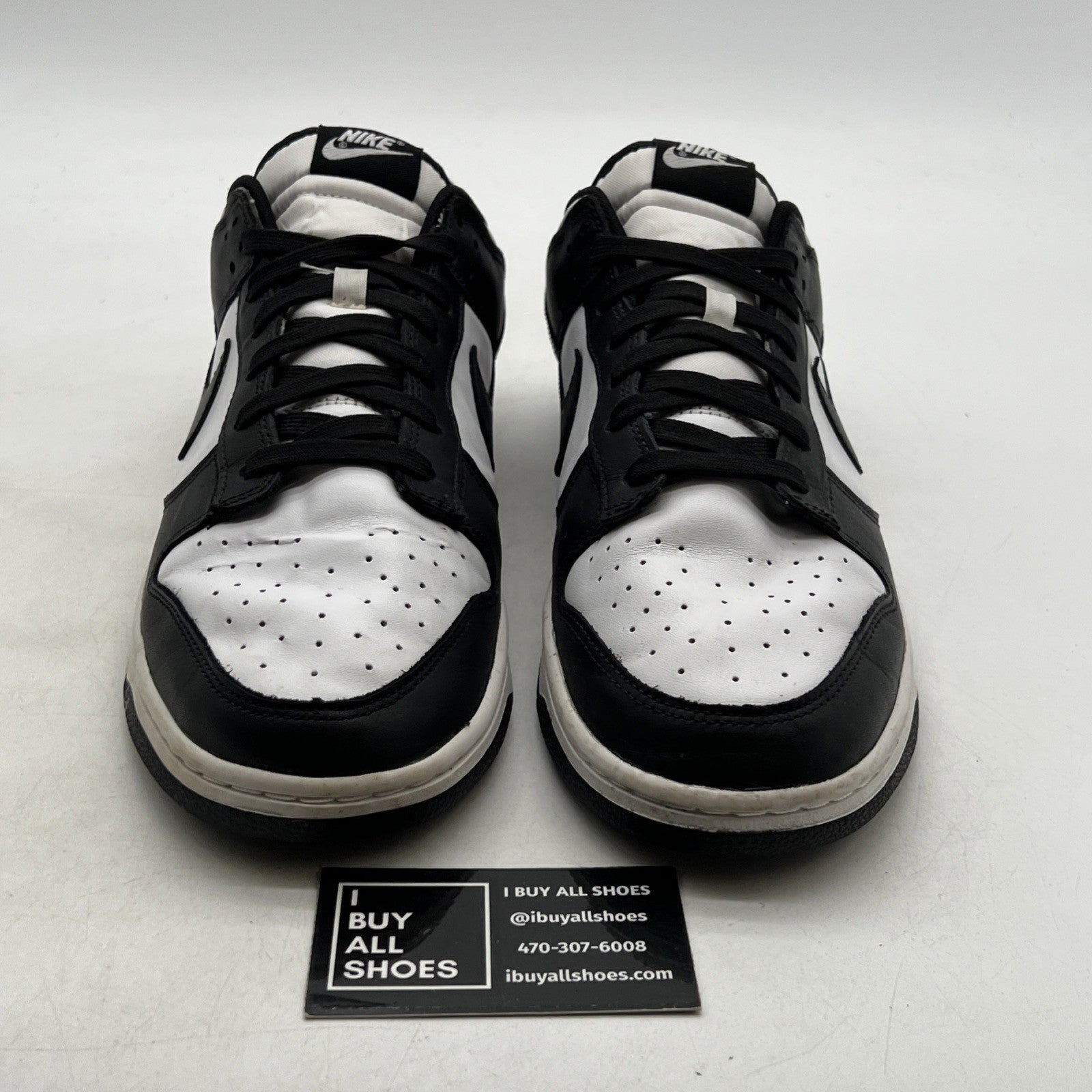 Size 13 - Nike Dunk Low Black White (DV1391-100)