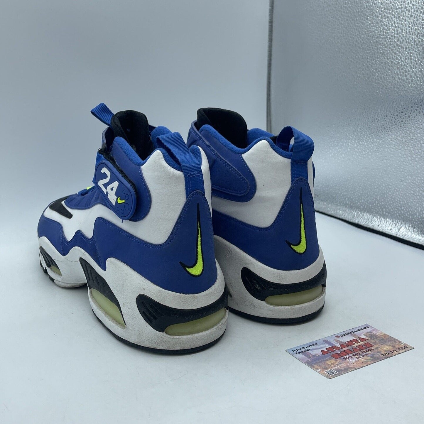 Size 12 - Nike Air Griffey Max 1 Varsity Royal Blue Suede White (354912-411)