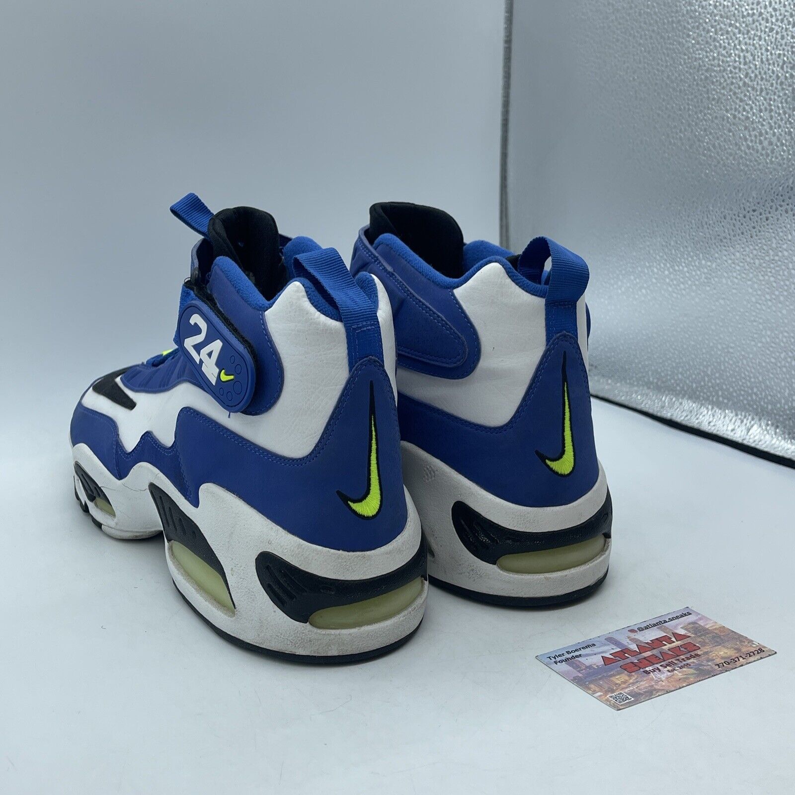 Size 12 - Nike Air Griffey Max 1 Varsity Royal Blue Suede White (354912-411)