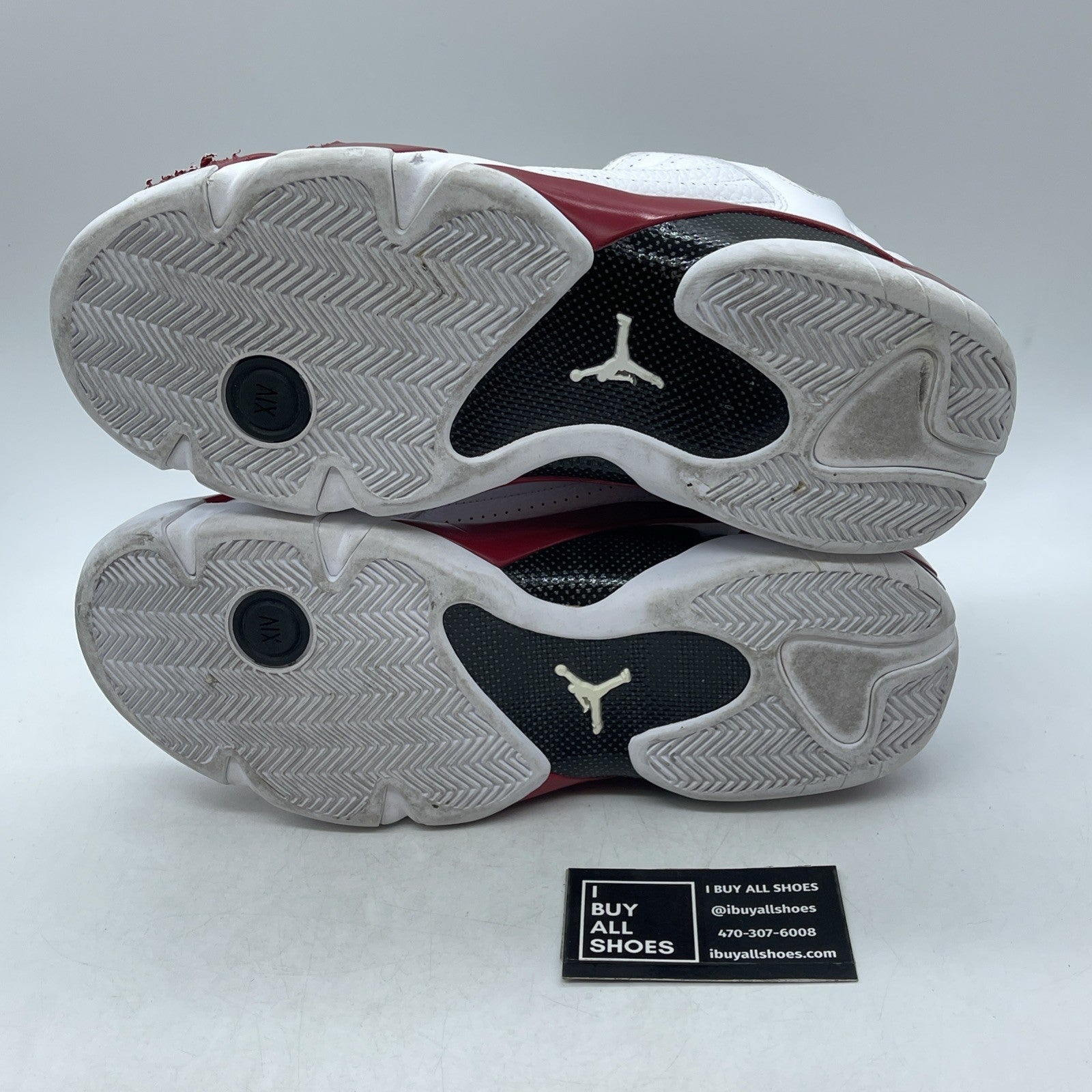 Size 11.5 - Air Jordan 14 Retro 2012 Candy Cane (487471-101)