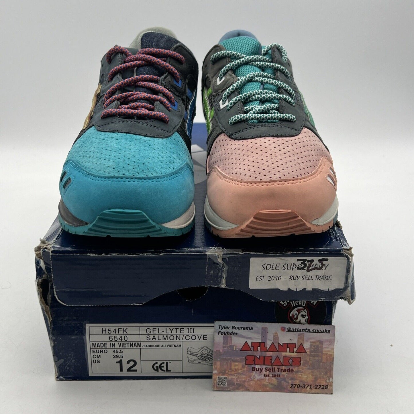 Size 12 - ASICS Ronnie Fieg x Gel Lyte 3 Homage White Suede (H54FK6540)