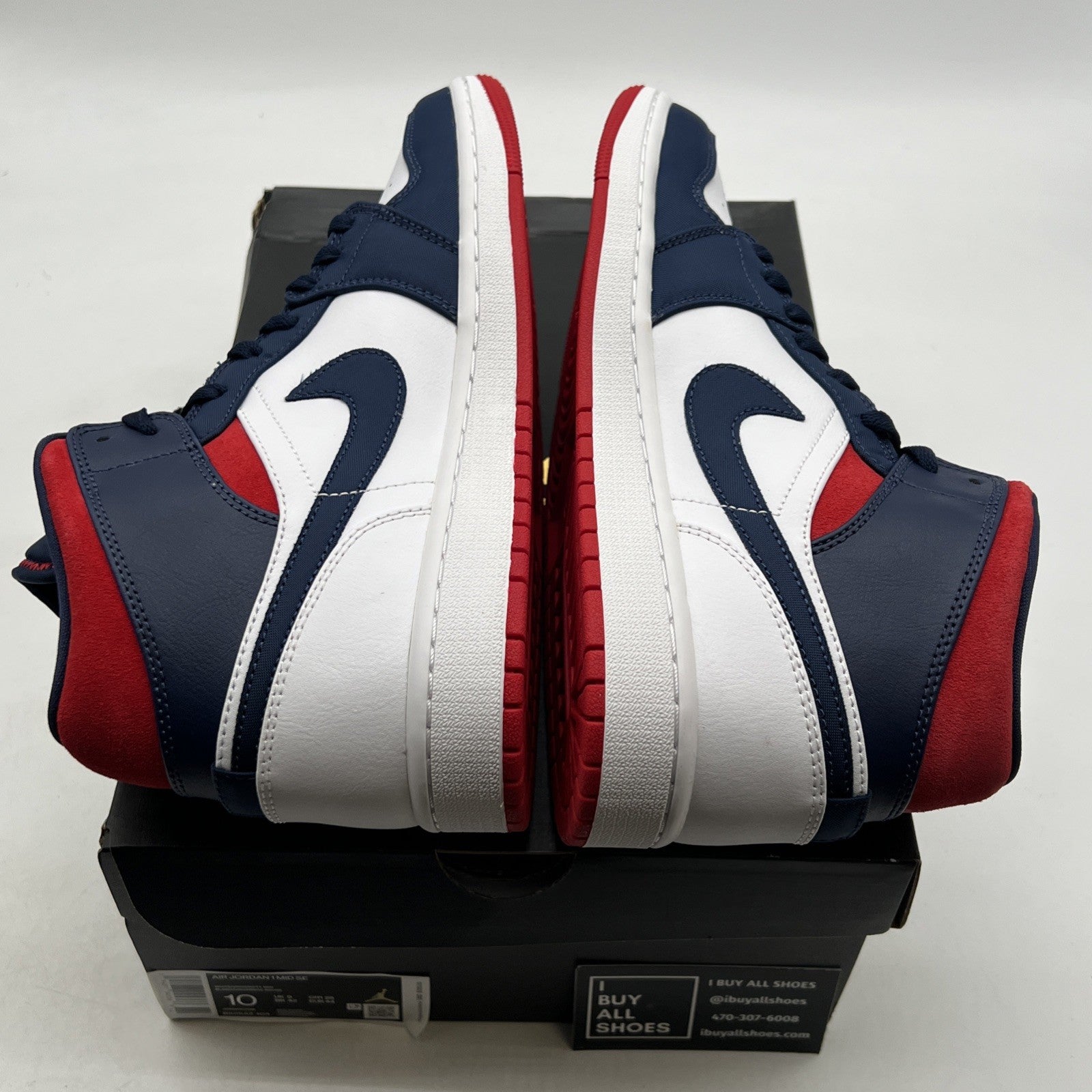 Size 10 - Air Jordan 1 SE Mid Olympic (852542-104)