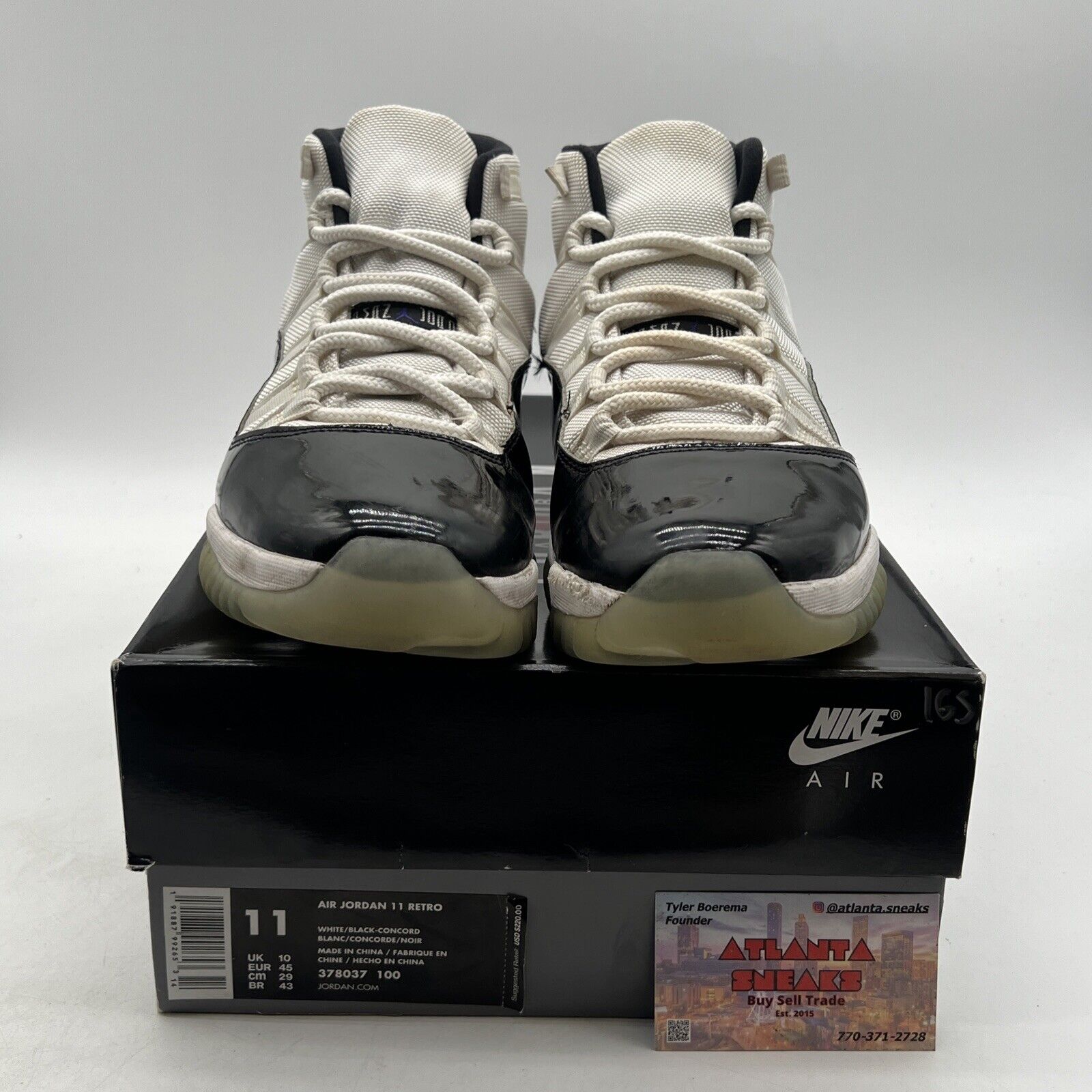 Size 11 - Jordan 11 Retro High Concord (378037-100)