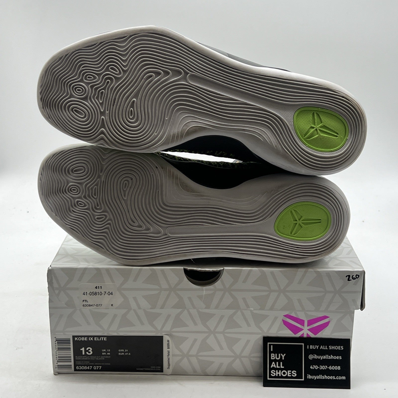 Size 13 - Nike Kobe 9 Elite Victory (630847-077)