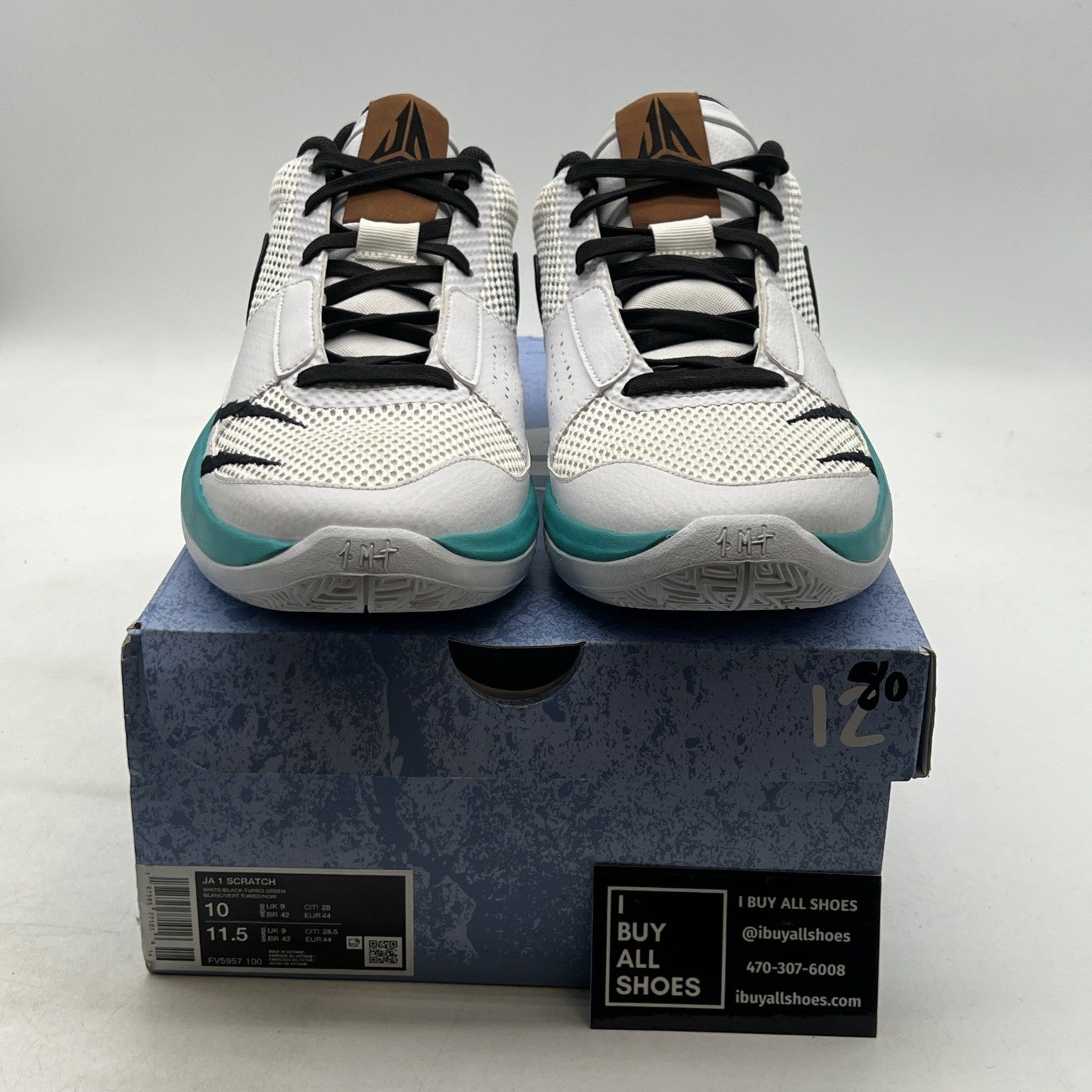 Size 10 - Nike Ja 1 Reverse Scratch (FV5957-100)