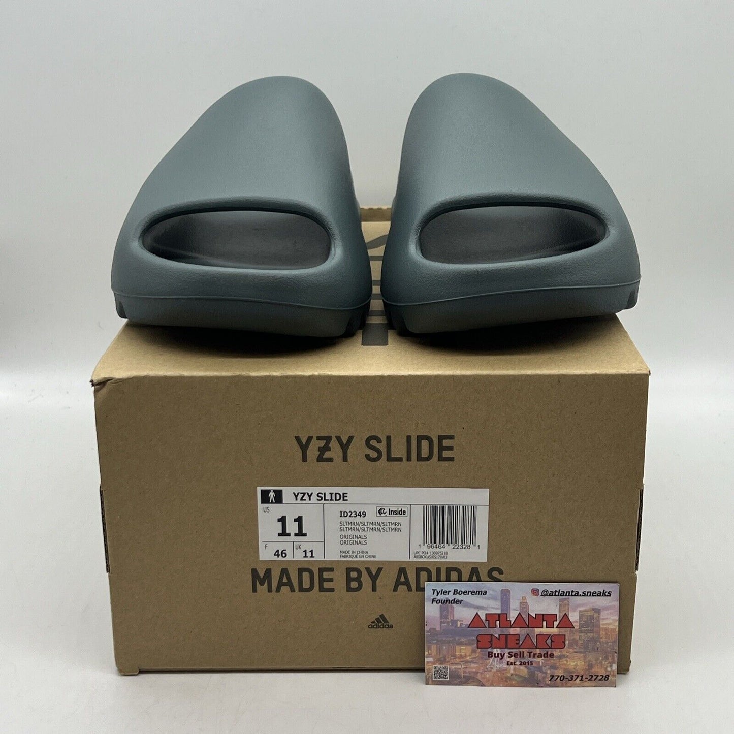 Adidas Yeezy Slide Slate Marine. Brand New/DS. Size 11 Men's Brand New Og All