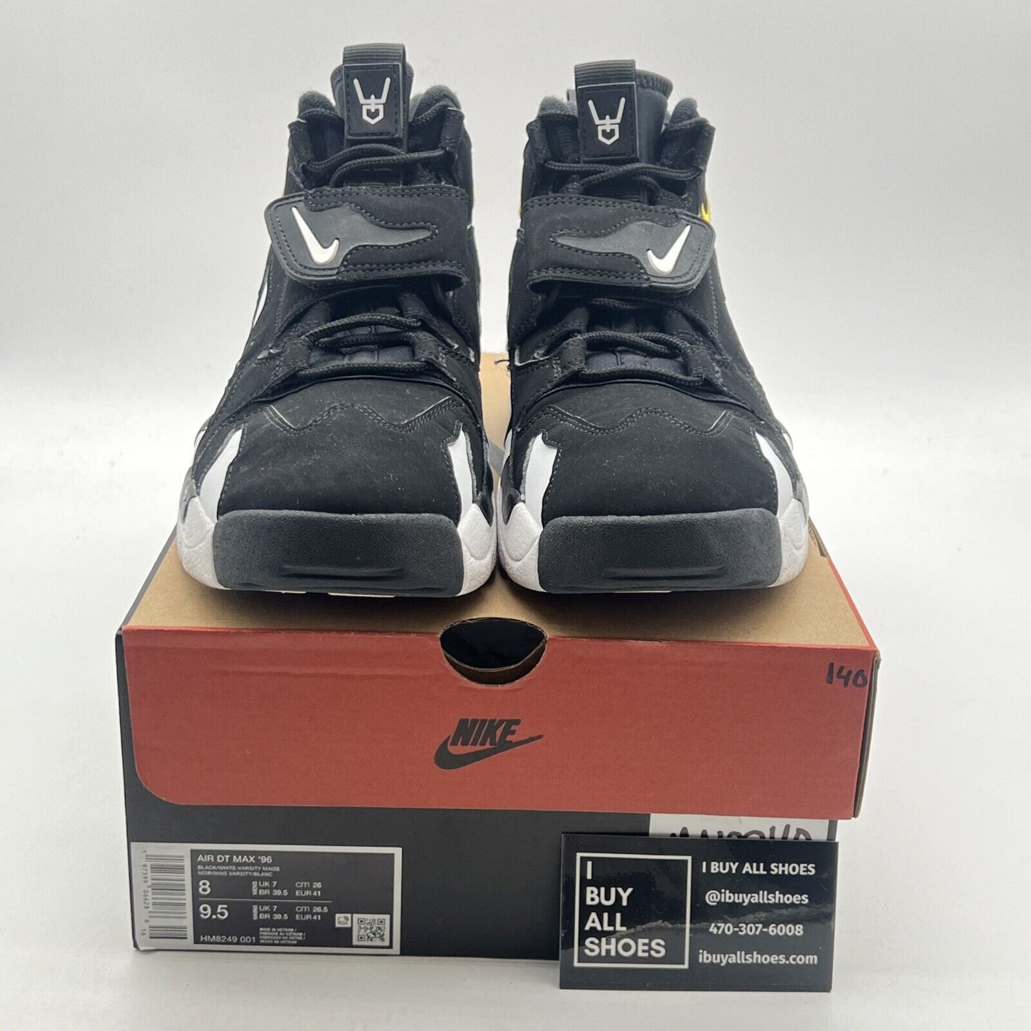 Size 11.5 - Nike Air DT Max ’96 2024 Black White (HM8249-001)