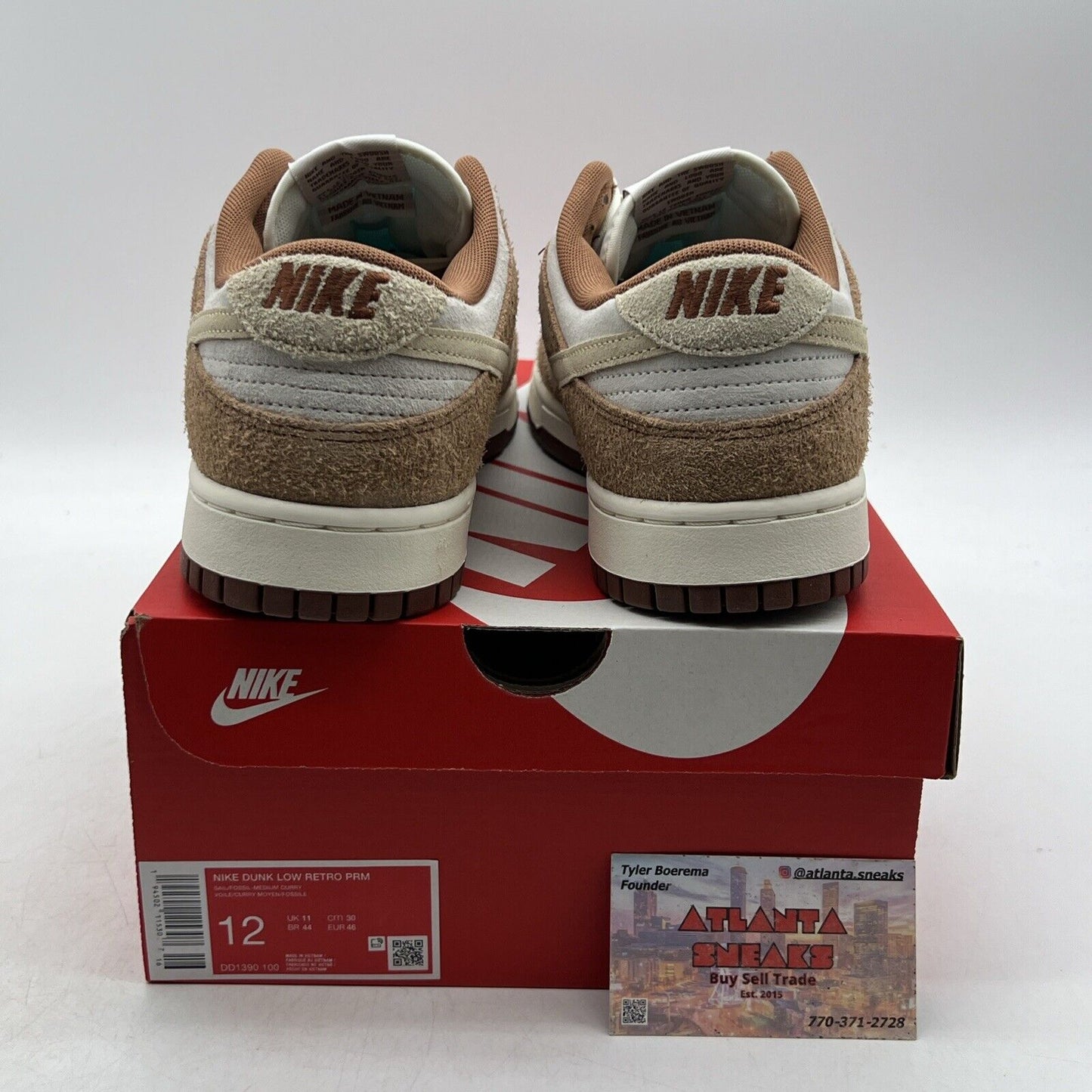 Size 12 - Nike Dunk Low Premium Medium Curry (DD1390-100)