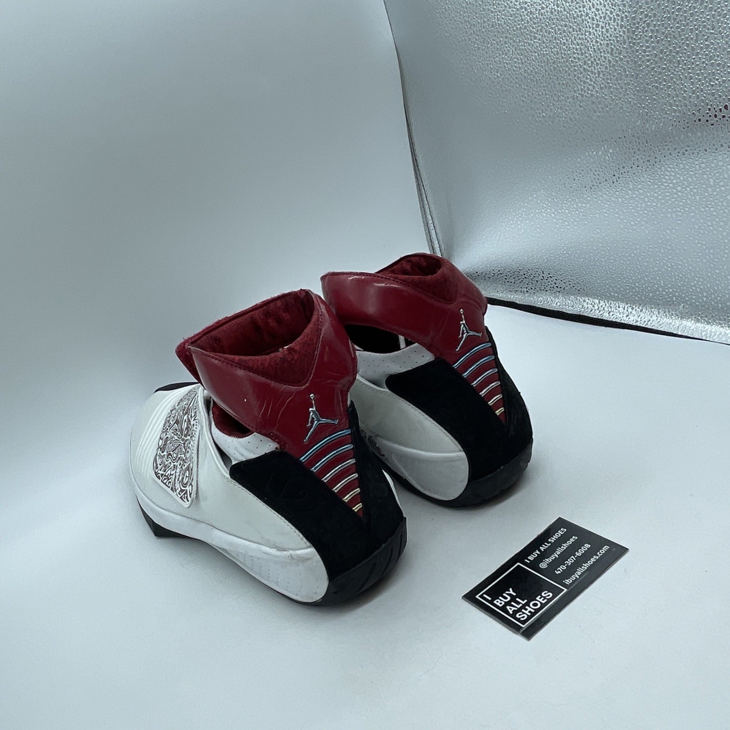Size 14 - Air Jordan 20 OG White Varsity Red (310455-161)