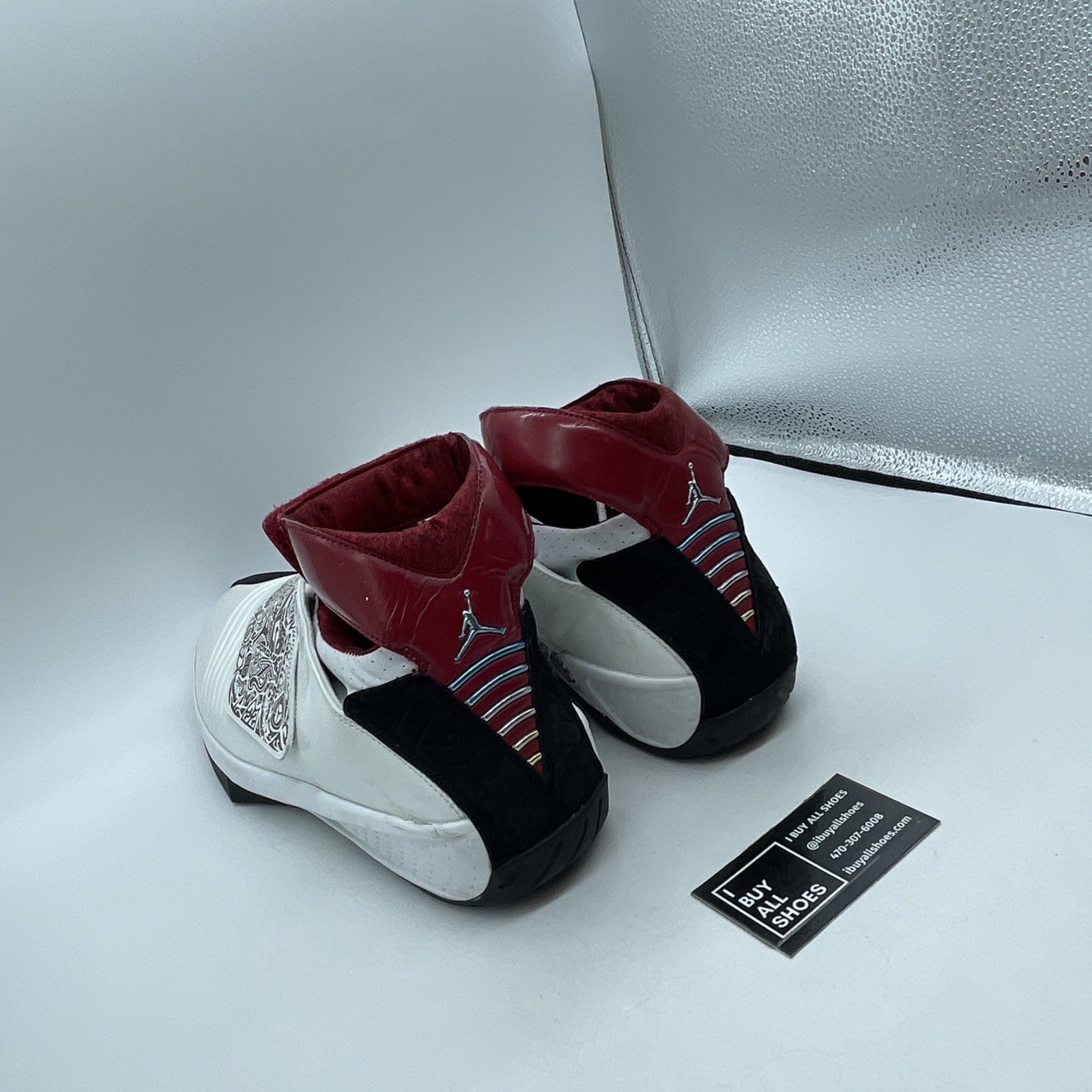 Size 14 - Air Jordan 20 OG White Varsity Red (310455-161)