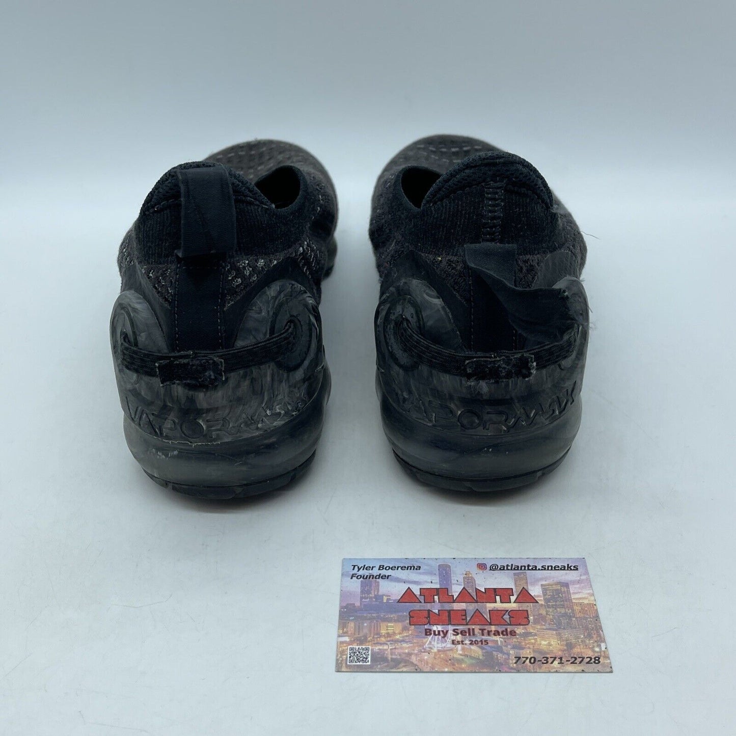 Size 10 - Nike Air VaporMax 2020 Flyknit Dark Grey Black Suede (CJ6740-002)