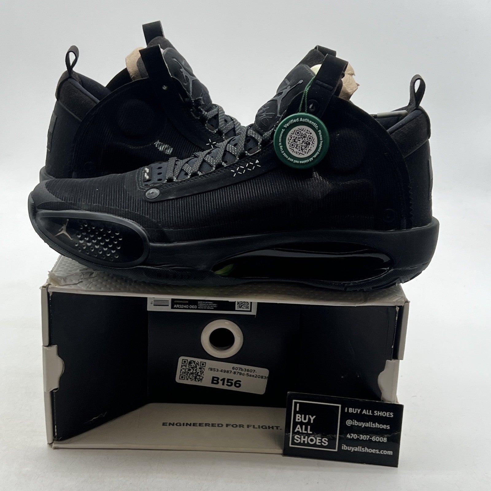 Size 11.5 - Air Jordan 34 Black Cat (AR3240-003)