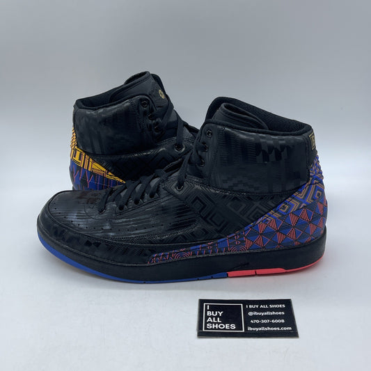 Size 13 - Air Jordan 2 Retro 2019 Black History Month (BQ7618-007)
