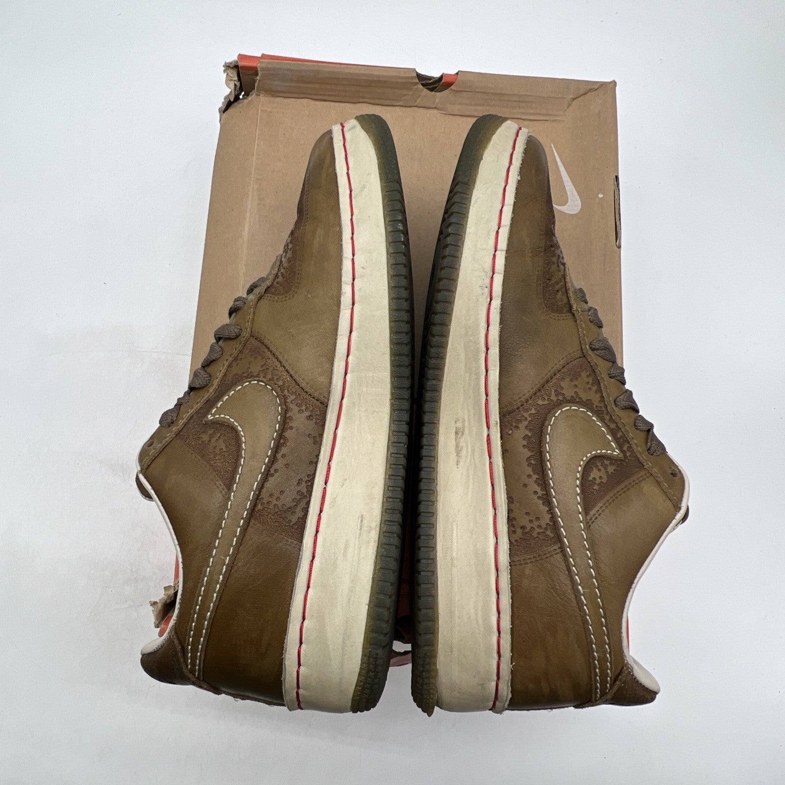 Size 10.5 - Nike Air Force 1 IO 1 Piece Low Brown (312491-331)