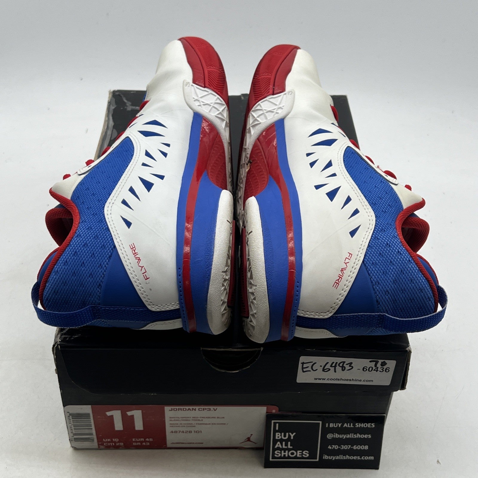 Size 11 - Jordan CP3.V PE Playoff (487428-101)
