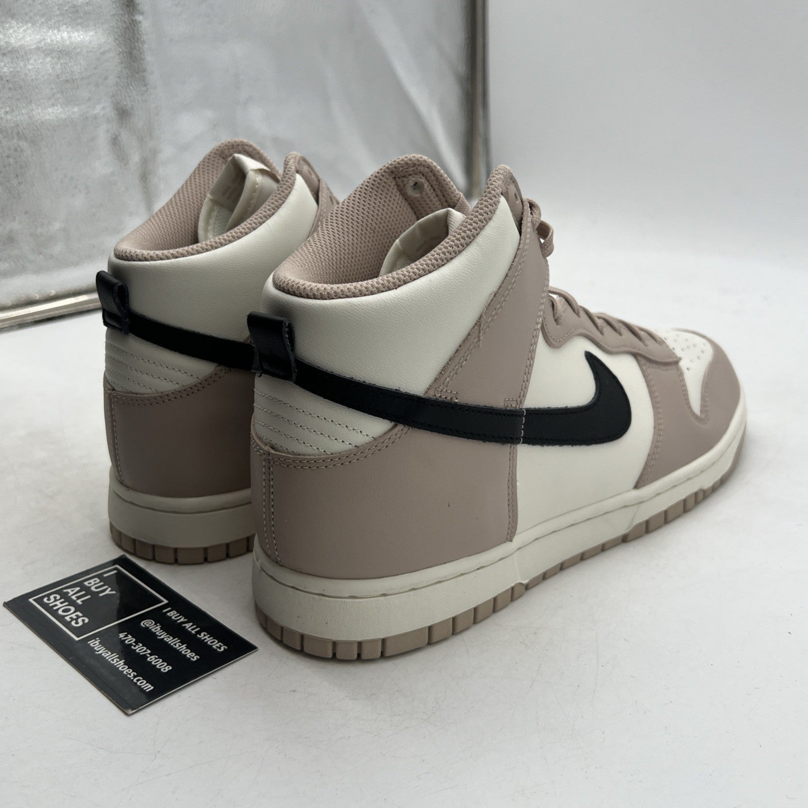 Size 11.5 - Nike Dunk High Fossil Stone W (DD1896-200)