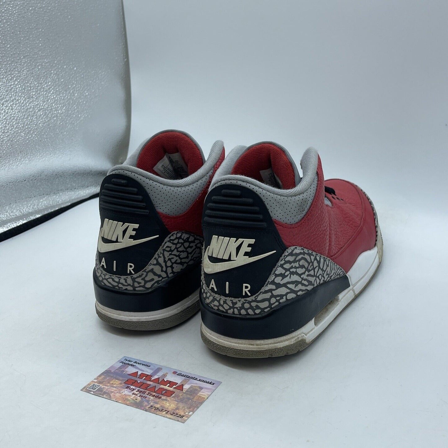 Size 12 - Jordan 3 Retro SE Mid Unite Black Red White Leather Suede (CK5692-600)