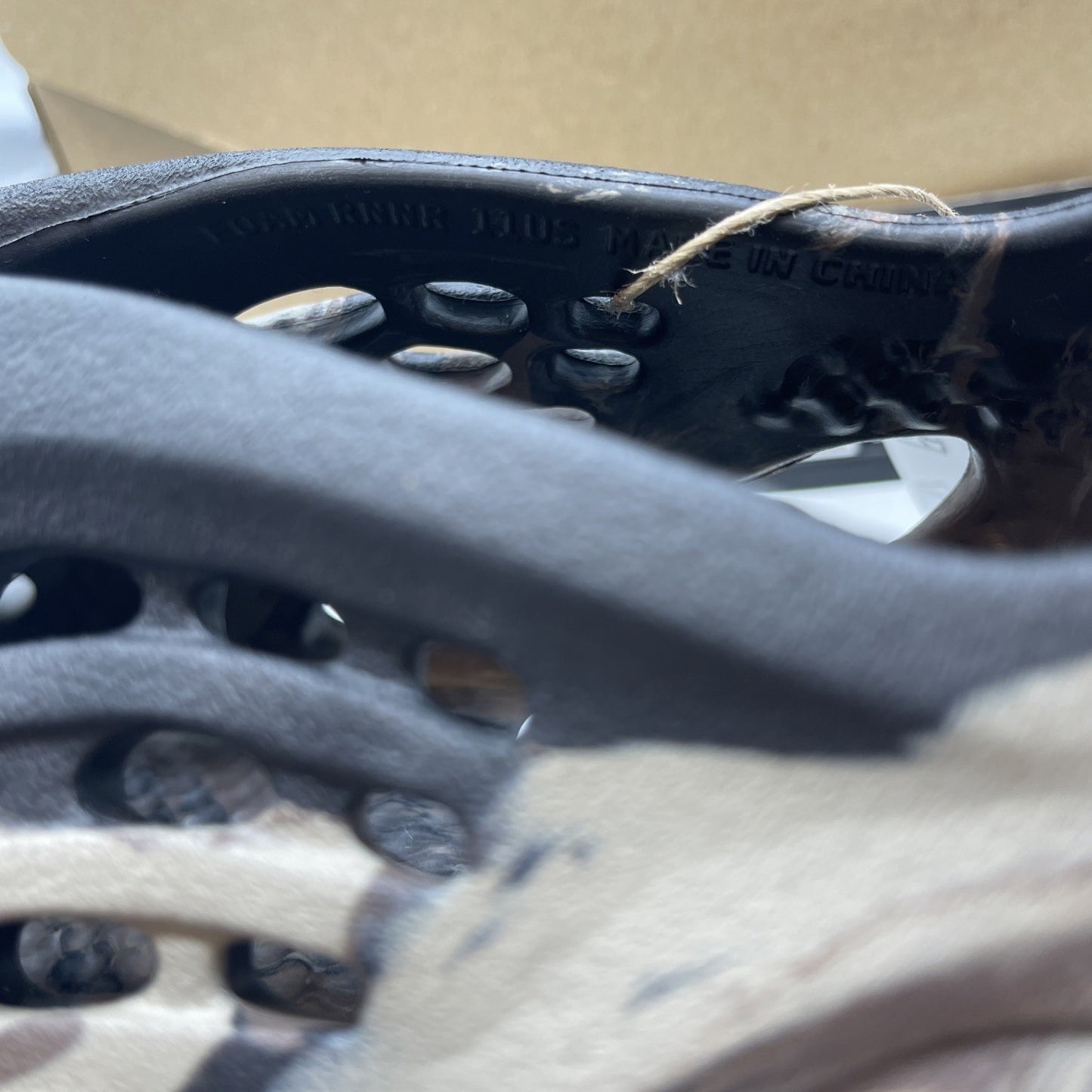 Size 11 - Foam Runner Mx Cinder Black Brown Blue Rubber (ID4126)