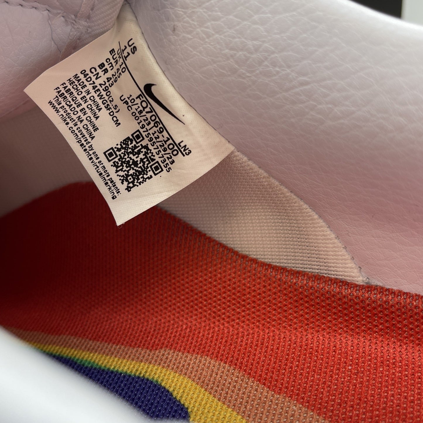 Size 11 - Nike Cactus Plant Flea Market x Air Force 1 Premium 2024 Low White