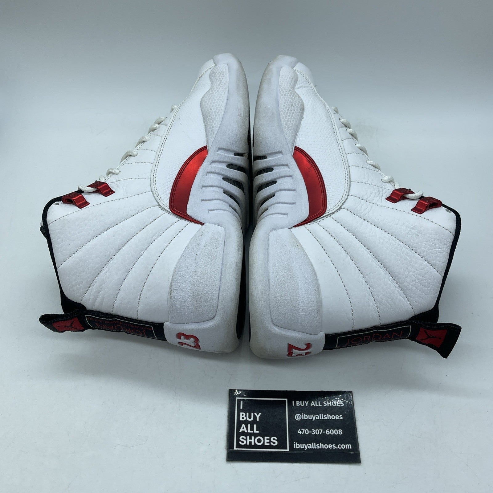 Size 8 - Air Jordan 12 Retro Twist White Red Leather (CT8013-106)